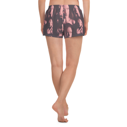 Women’s Athletic Shorts - Portrait Whispers