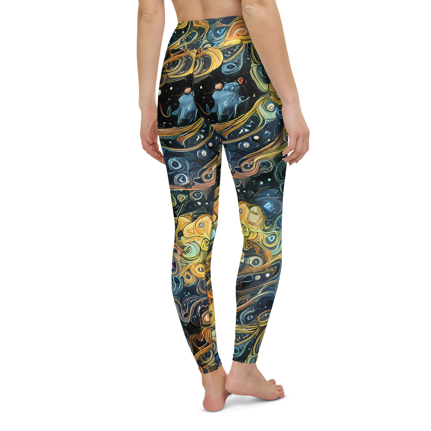 Yoga Leggings - Wild Cosmos