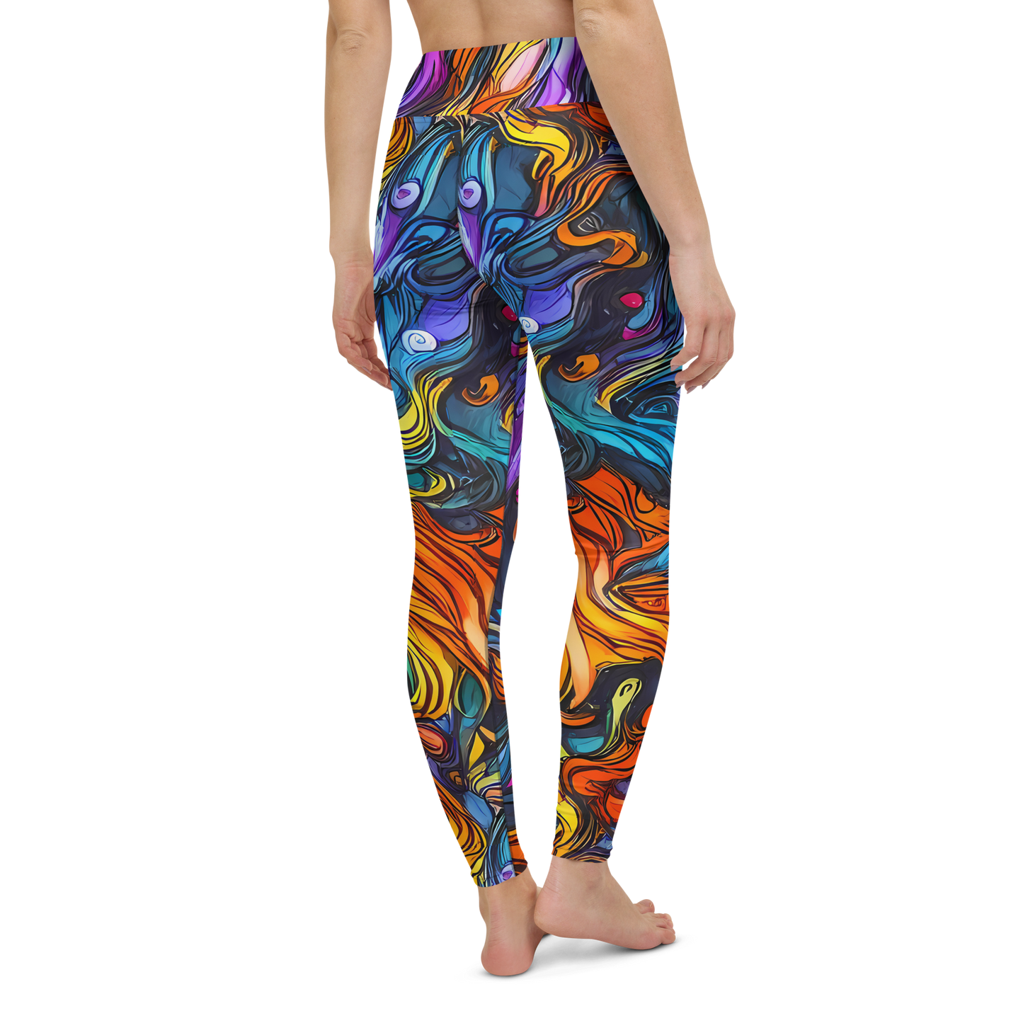 Yoga Leggings - Guiard's Whirl