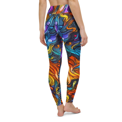 Yoga Leggings - Guiard's Whirl