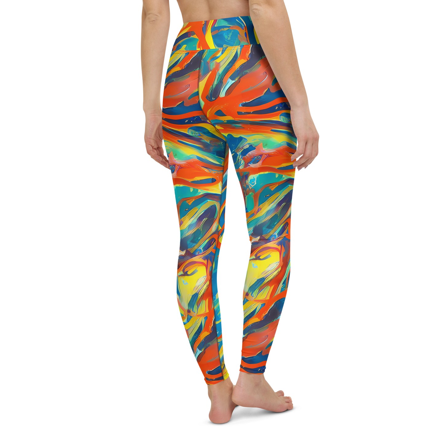 Yoga Leggings - Chromatic Fusion