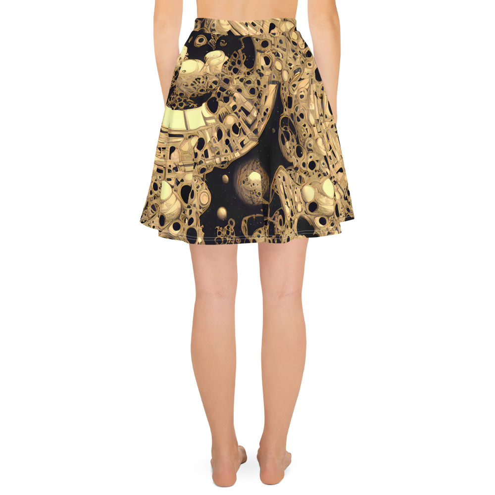 Skater Skirt - Baroque Orbit