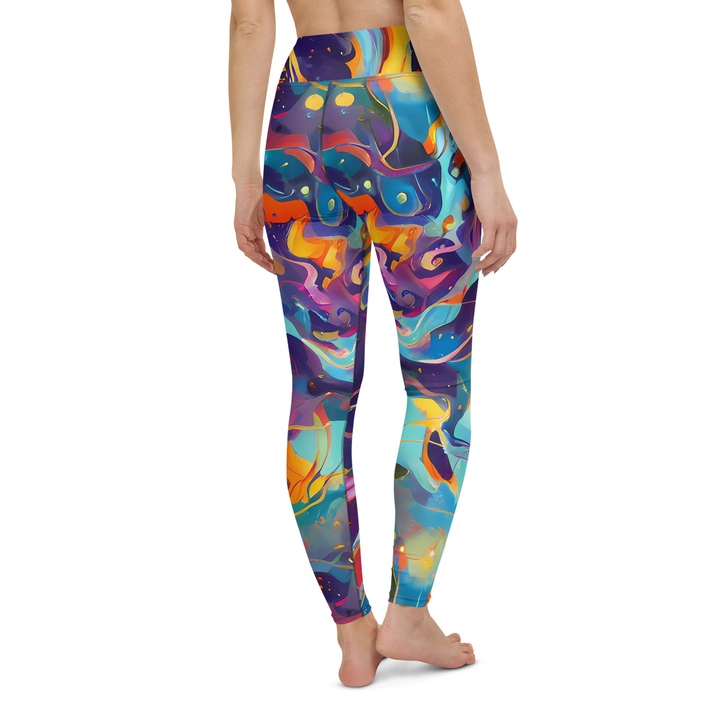 Yoga Leggings - Whimsical Fusion