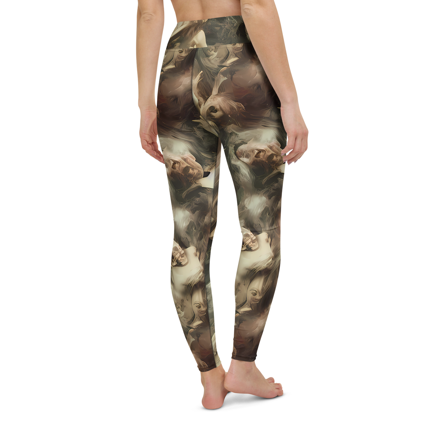 Yoga Leggings - Ceramic Swirl