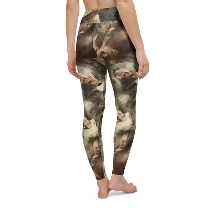 Yoga Leggings - Ceramic Swirl