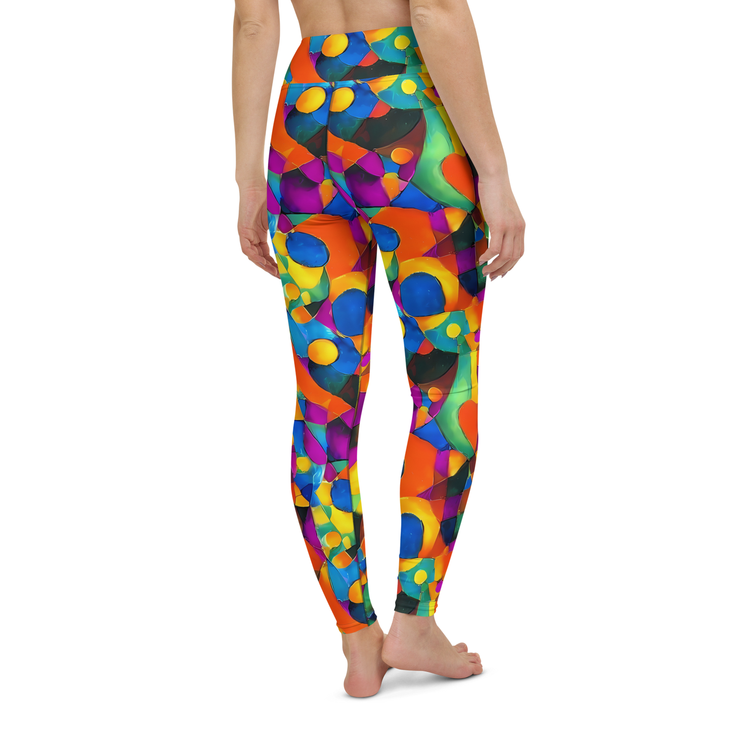 Yoga Leggings - Galactic Jigsaw