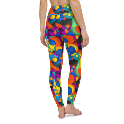 Yoga Leggings - Galactic Jigsaw