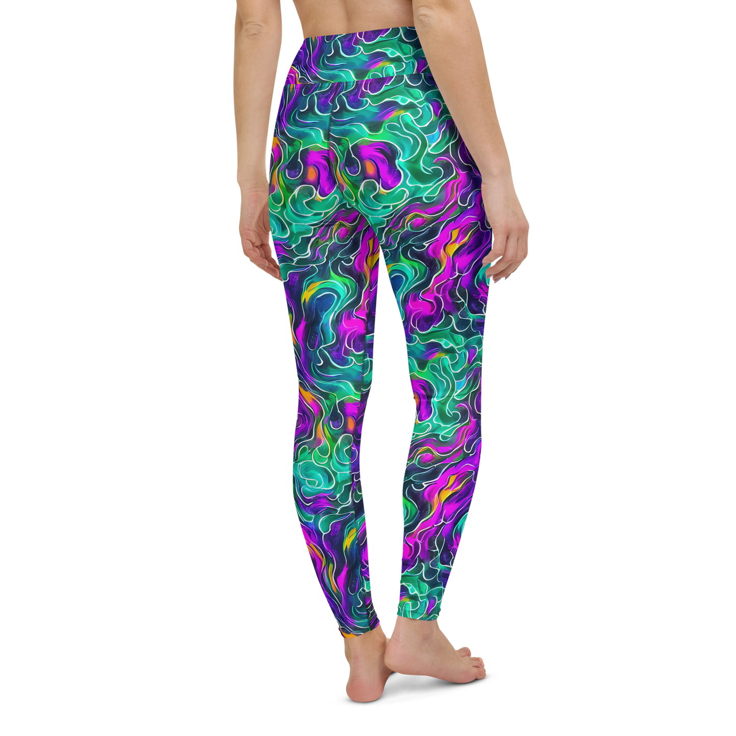 Yoga Leggings - Vortex Dream