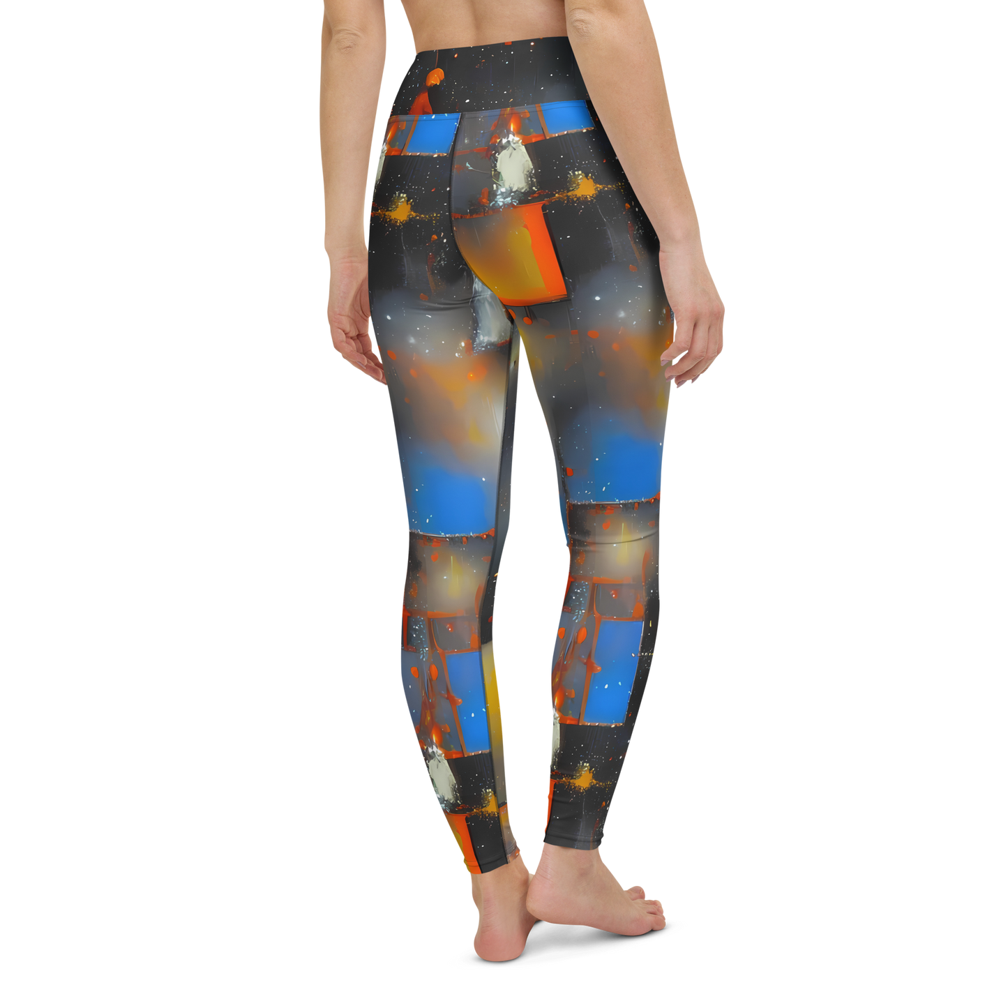 Yoga Leggings - Monet's Matrix