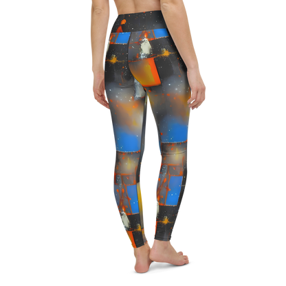 Yoga Leggings - Monet's Matrix