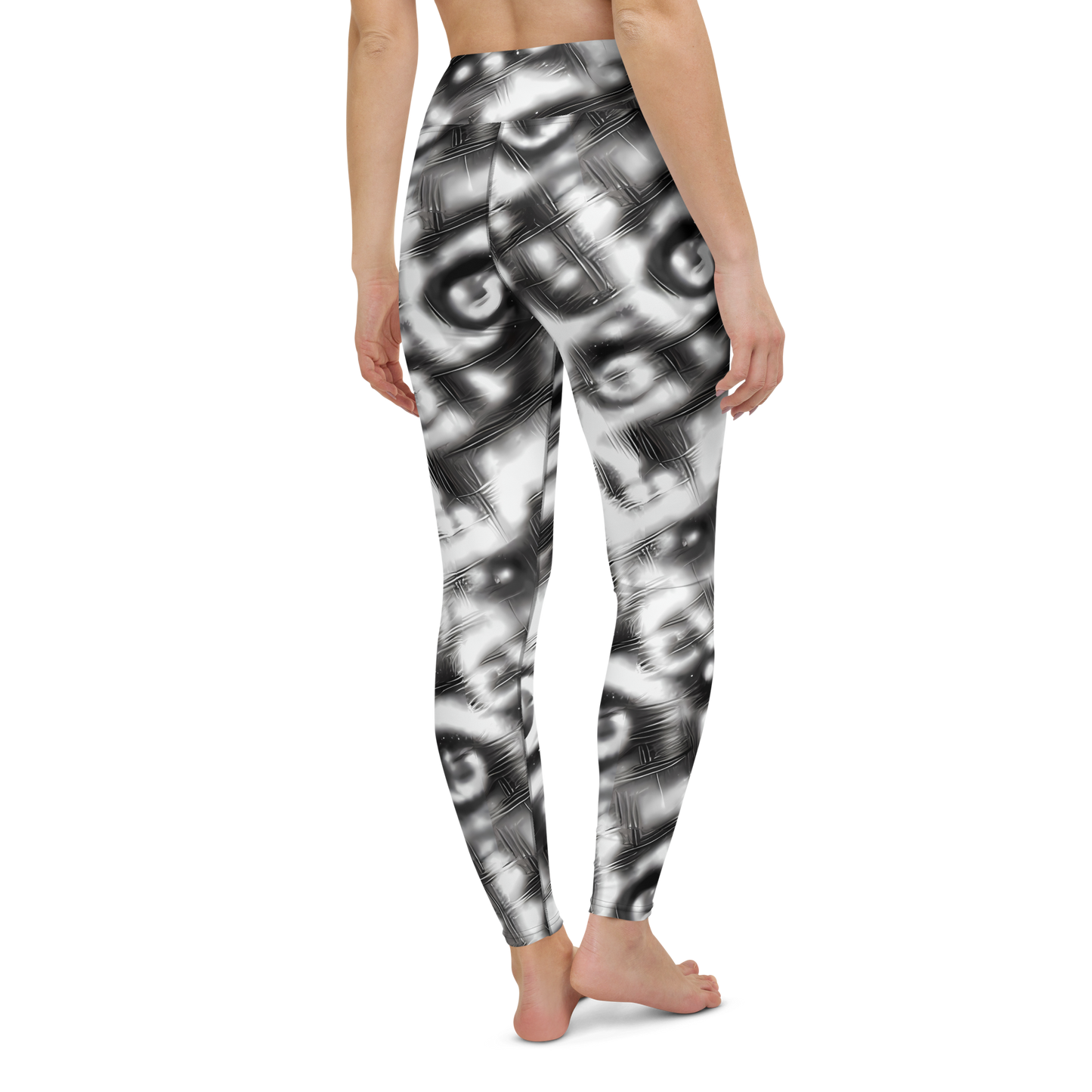 Yoga Leggings - Bernhard Swirl