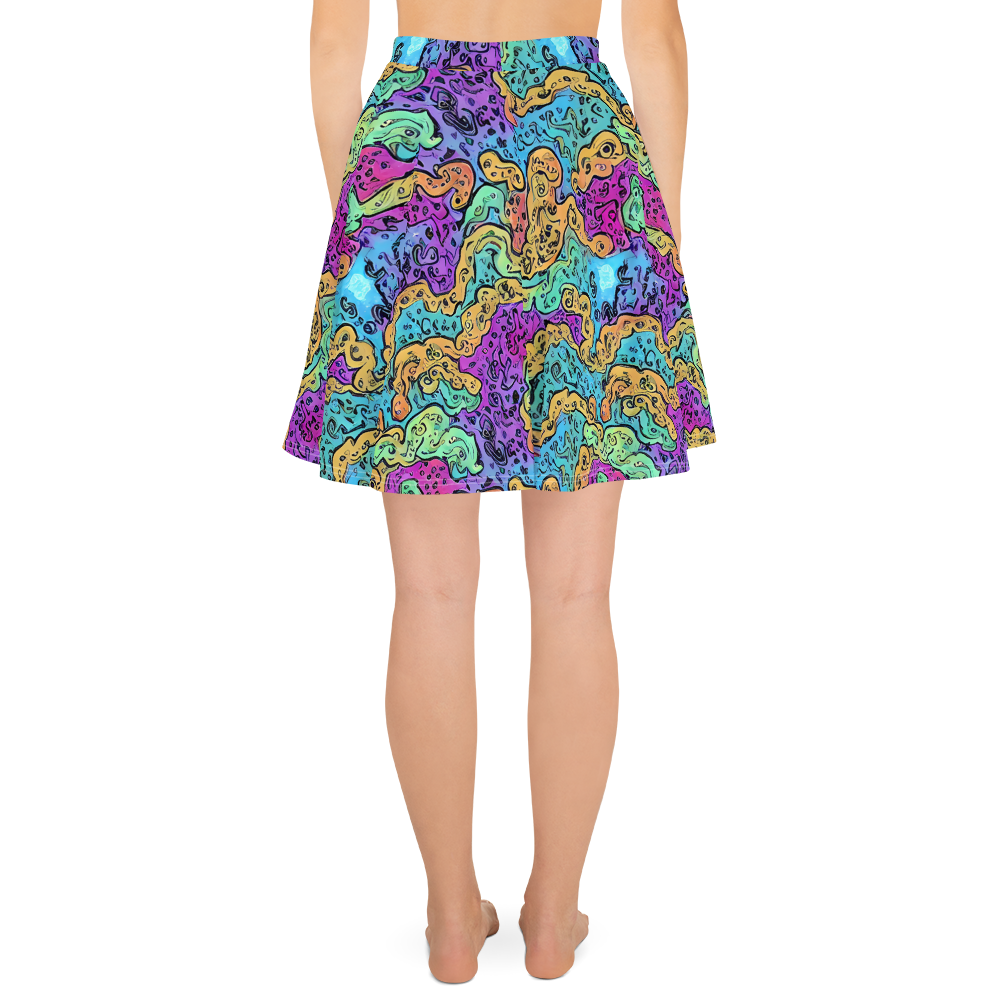 Skater Skirt - Intergalactic Graffiti