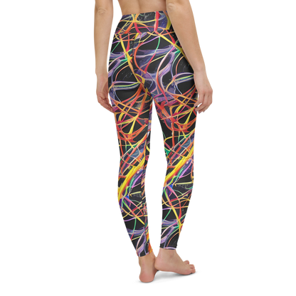 Yoga Leggings - Acconci Twirl