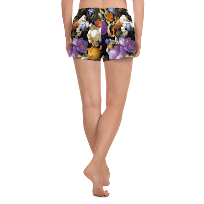 Women’s Athletic Shorts - Blooming Cosmos