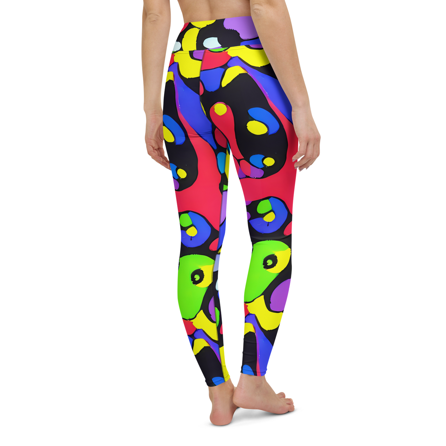 Yoga Leggings - Miró's Mosaic