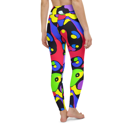 Yoga Leggings - Miró's Mosaic