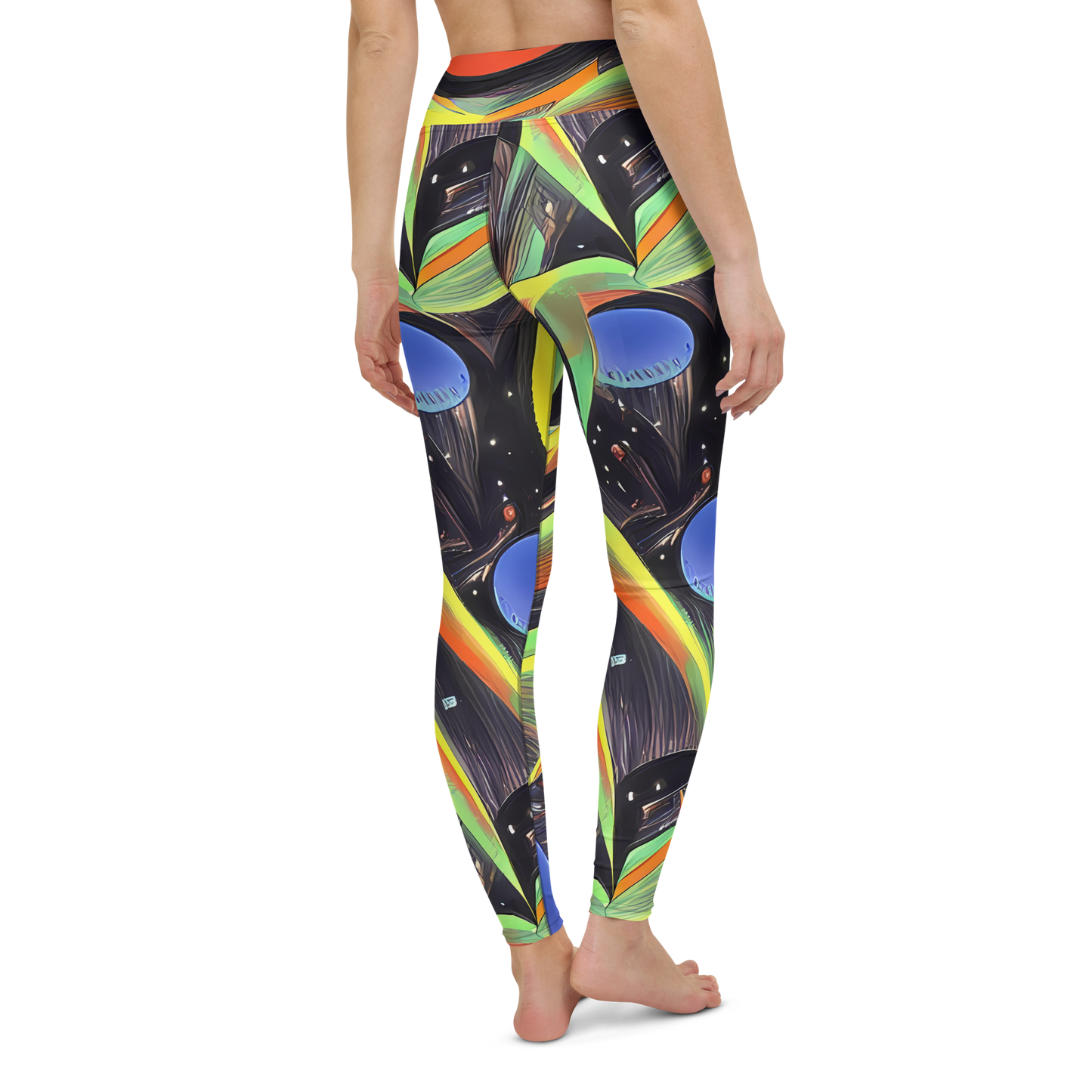 Yoga Leggings - Tenggren Whirl