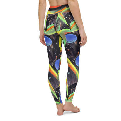 Yoga Leggings - Tenggren Whirl