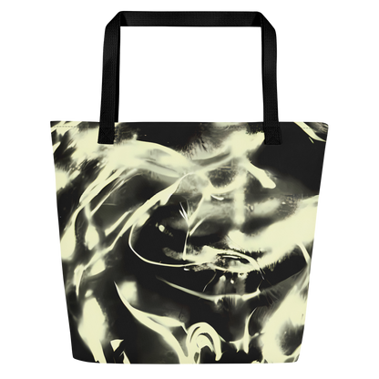 Large Tote Bag w/ Pocket - Visionary Flux