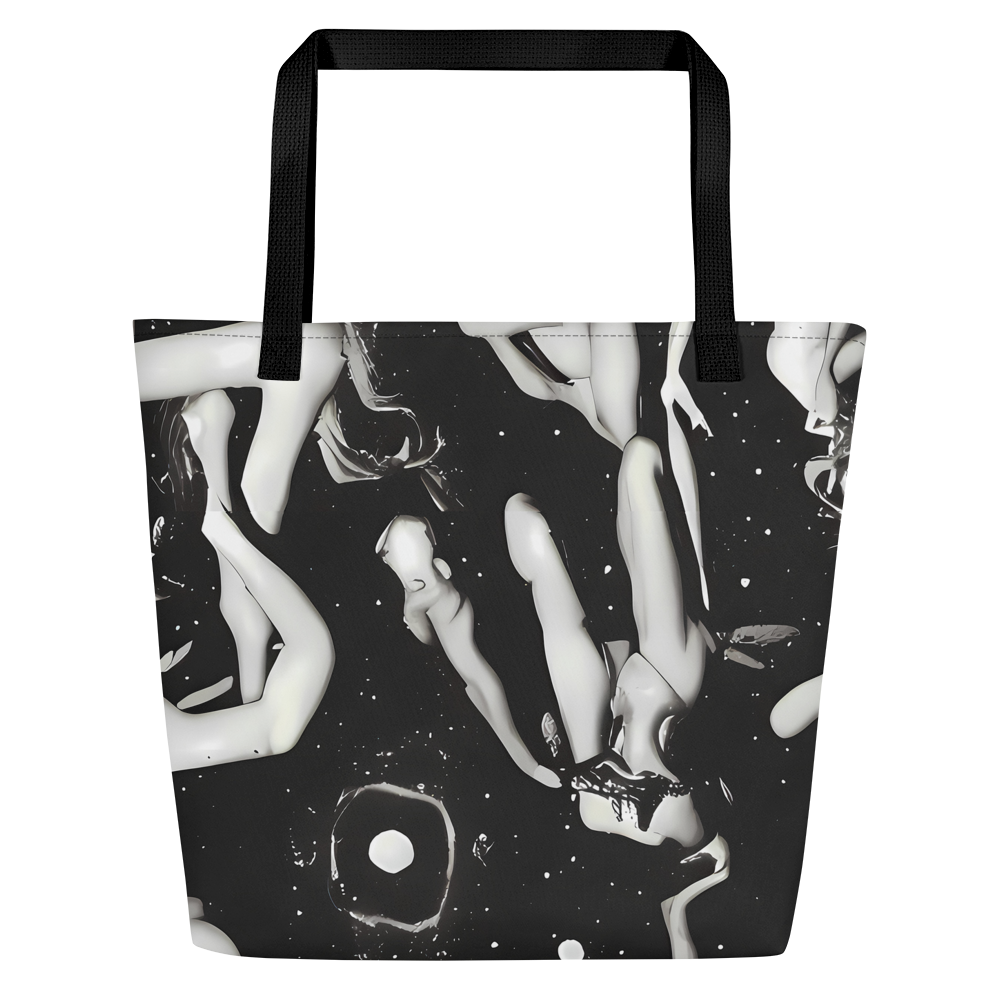 Large Tote Bag w/ Pocket - Galactic Vogue