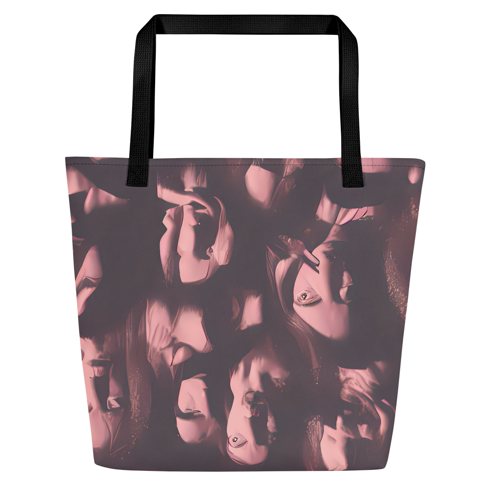 Large Tote Bag w/ Pocket - Portrait Whispers