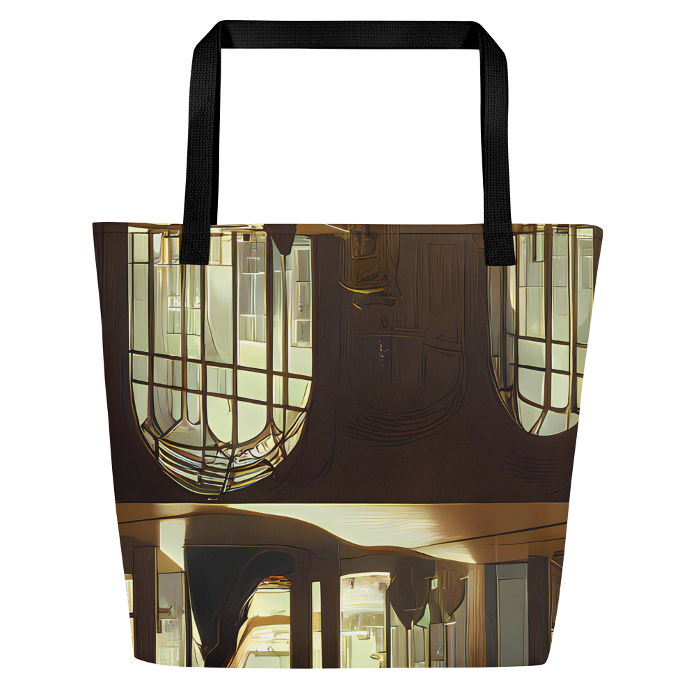 Large Tote Bag w/ Pocket - Dutch Perspective