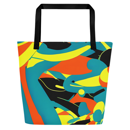 Large Tote Bag w/ Pocket - Gerace Jive