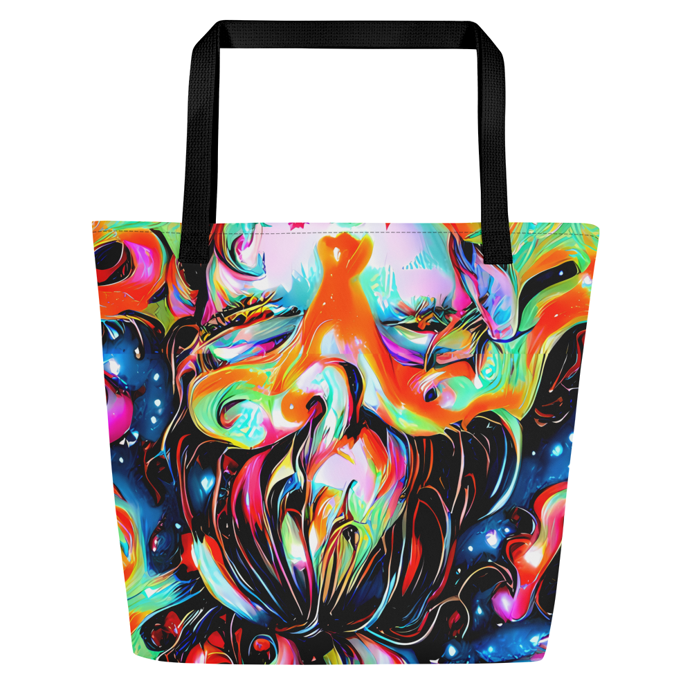 Large Tote Bag w/ Pocket - Viveros Vortex