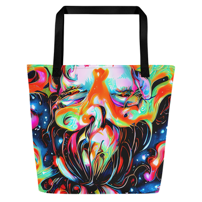 Large Tote Bag w/ Pocket - Viveros Vortex