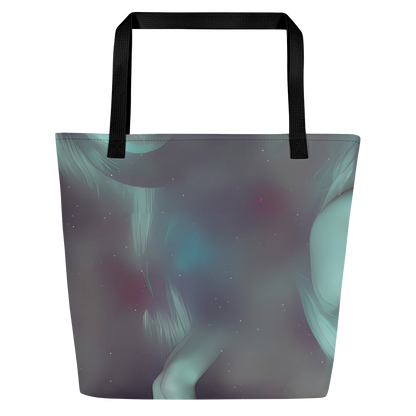 Large Tote Bag w/ Pocket - Surreal Dreams