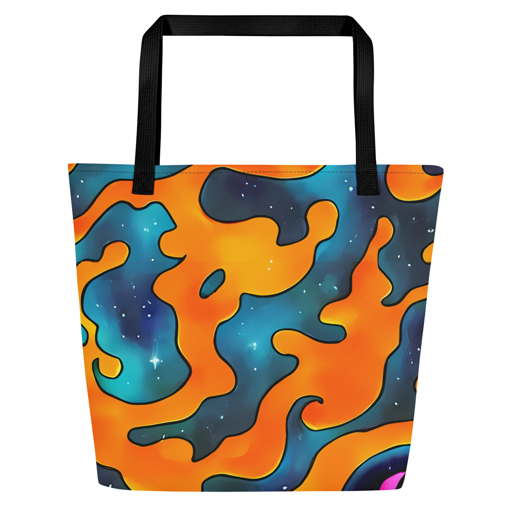 Large Tote Bag w/ Pocket - Criswell Cosmos