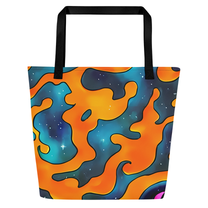 Large Tote Bag w/ Pocket - Criswell Cosmos