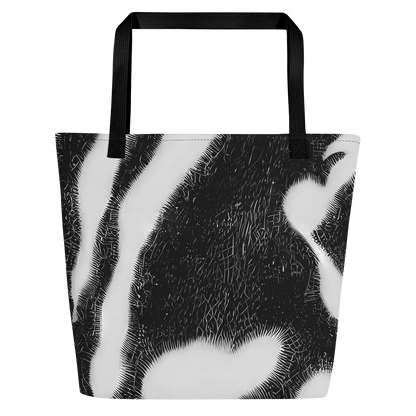 Large Tote Bag w/ Pocket - Ray's Illusion