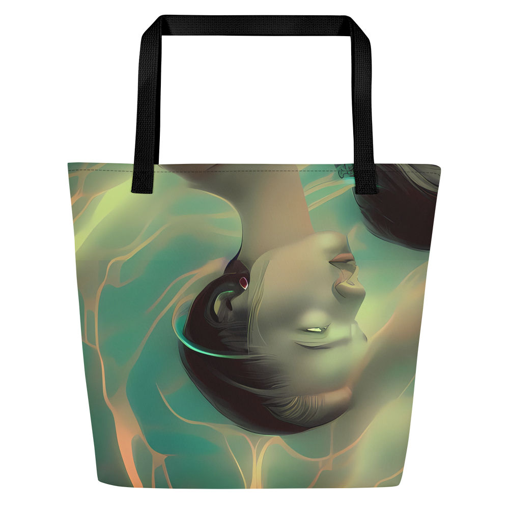 Large Tote Bag w/ Pocket - Spectral Whisper