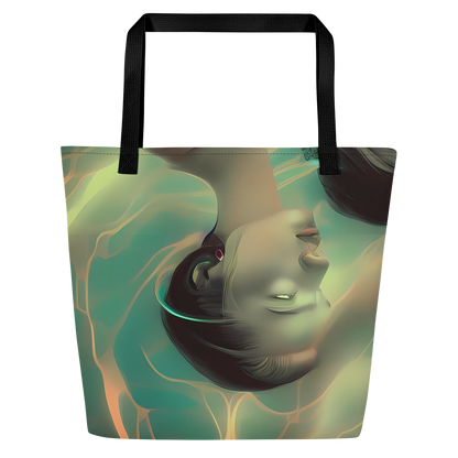 Large Tote Bag w/ Pocket - Spectral Whisper