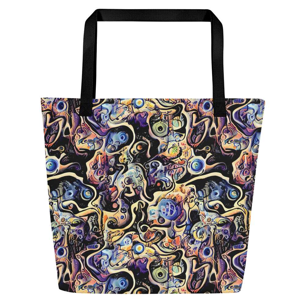 Large Tote Bag w/ Pocket - Grosz Galaxy