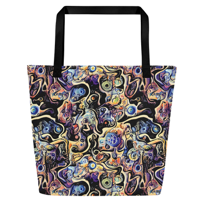 Large Tote Bag w/ Pocket - Grosz Galaxy