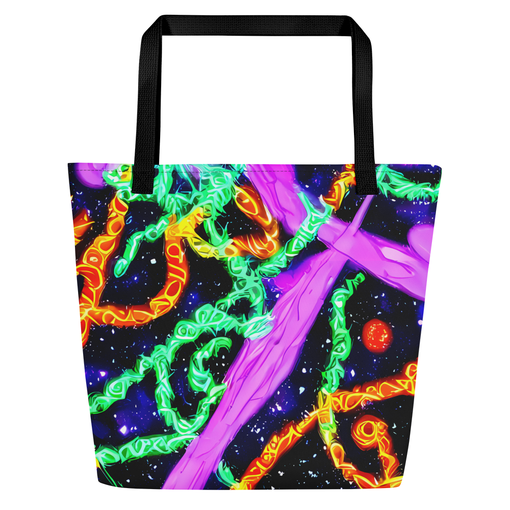 Large Tote Bag w/ Pocket - Enckell's Nebula