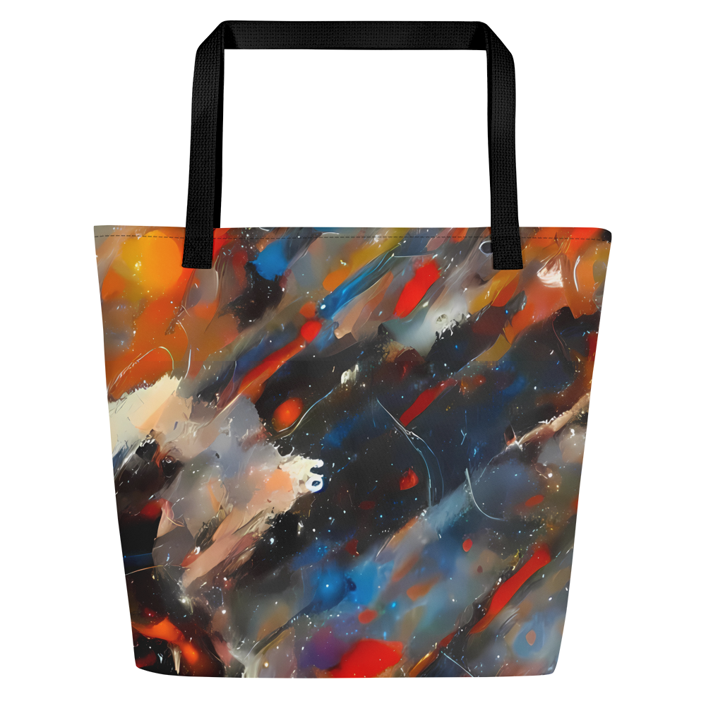 Large Tote Bag w/ Pocket - Kohn's Whirl