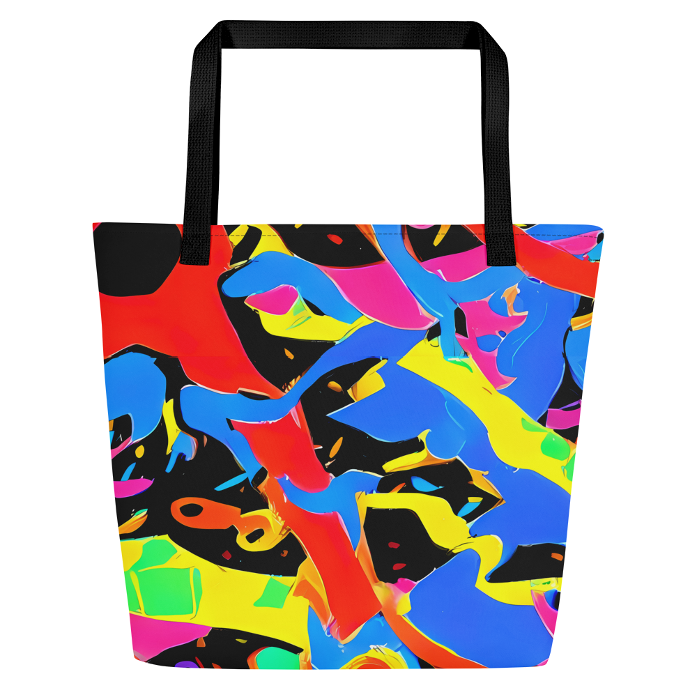 Large Tote Bag w/ Pocket - Orbit Opus