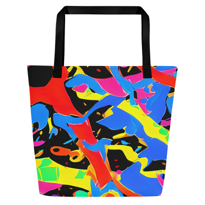 Large Tote Bag w/ Pocket - Orbit Opus