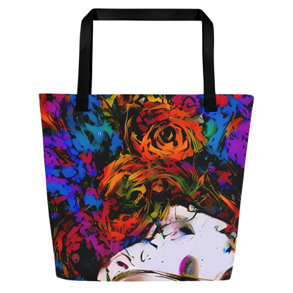 Large Tote Bag w/ Pocket - Sultry Smoke