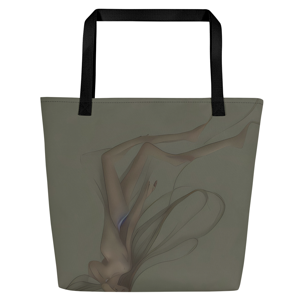 Large Tote Bag w/ Pocket - Valsecchi's Veil