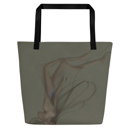 Large Tote Bag w/ Pocket - Valsecchi's Veil