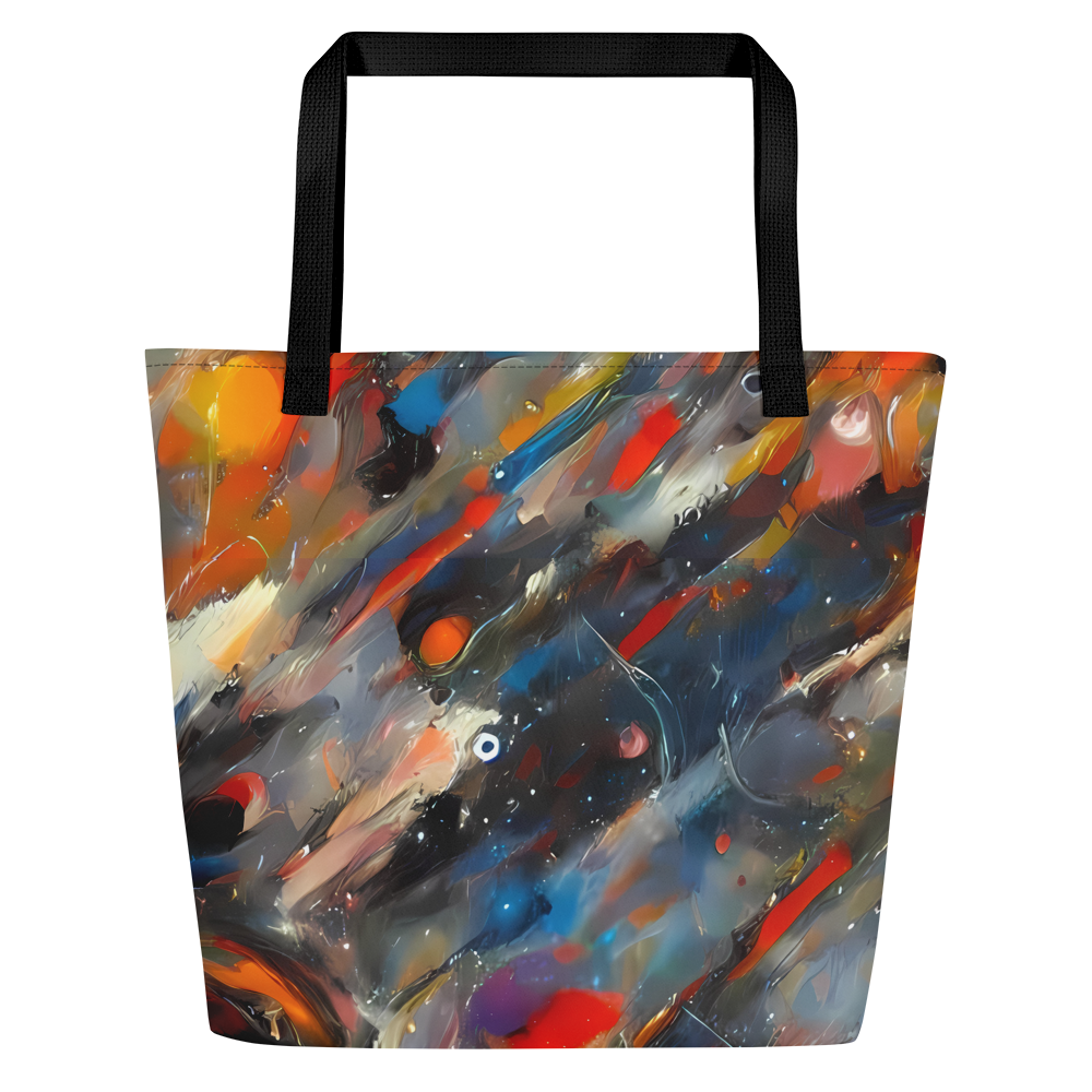 Large Tote Bag w/ Pocket - Palette Rush