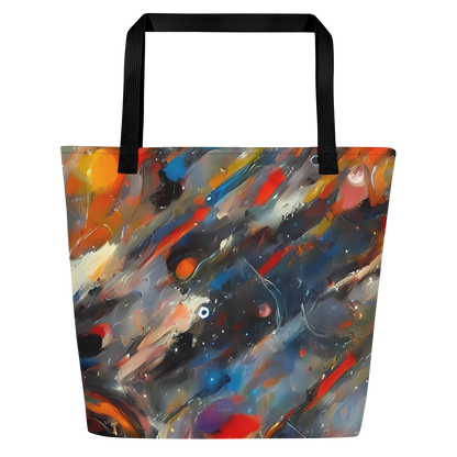 Large Tote Bag w/ Pocket - Palette Rush