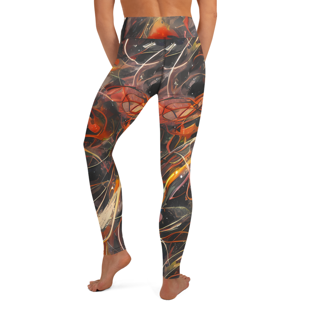 Yoga Leggings - Temporal Vortex