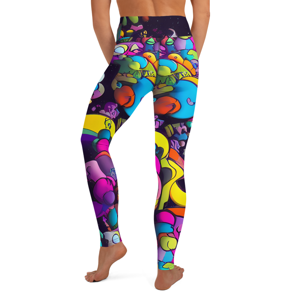 Yoga Leggings - Galactic Playground