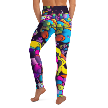 Yoga Leggings - Galactic Playground