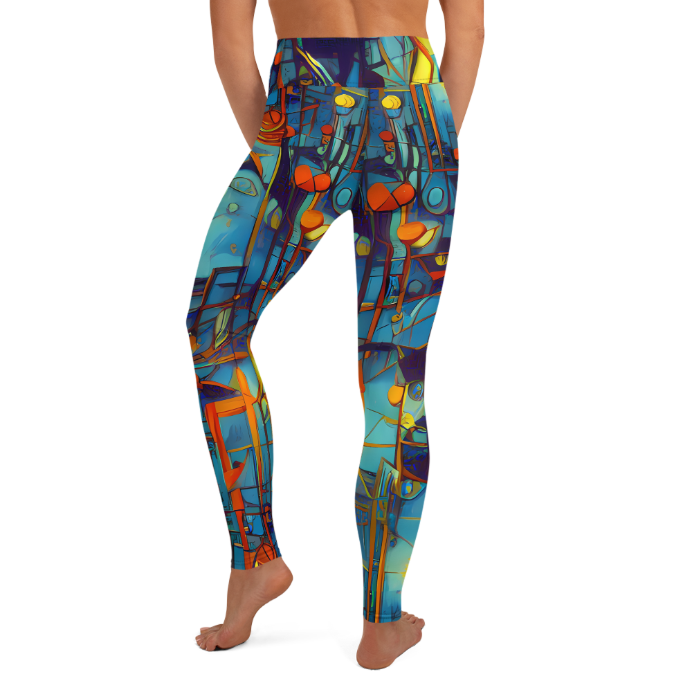 Yoga Leggings - Abstract Eddy